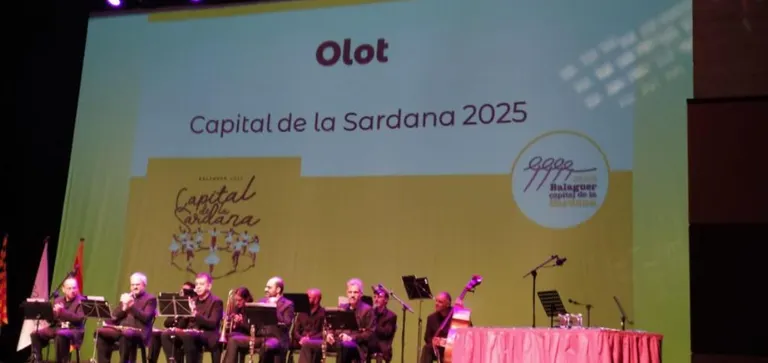 COBLEJANT: Olot serà la Capital de la Sardana 2025