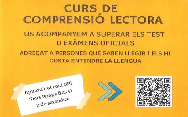 El CCT impulsa una formació de comprensió lectora per a persones nouvingudes