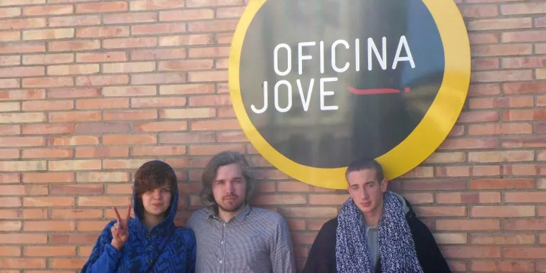 L'Oficina Jove acull tres voluntaris de Letònia i Bèlgica