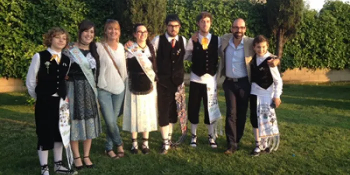 Anaïs Calvo, escollida Pubilla del Maresme 2015