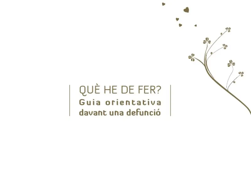 L’Ajuntament ha editat una guia per ajudar els rubinencs davant una defunció