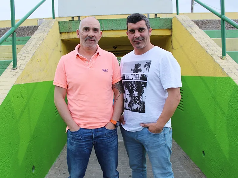 Juan C. Rodríguez i Toni Corral tornen a la banqueta de l'Olímpic Can Fatjó un any després