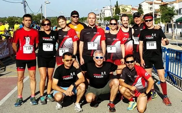 Foto: Atletes d'Altafulla