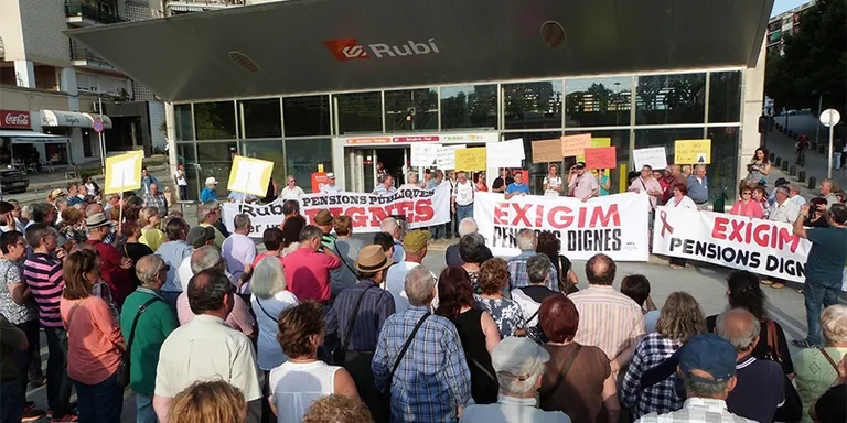 “Gobierne quien gobierne, las pensiones se defienden”: nou clam per unes pensions dignes