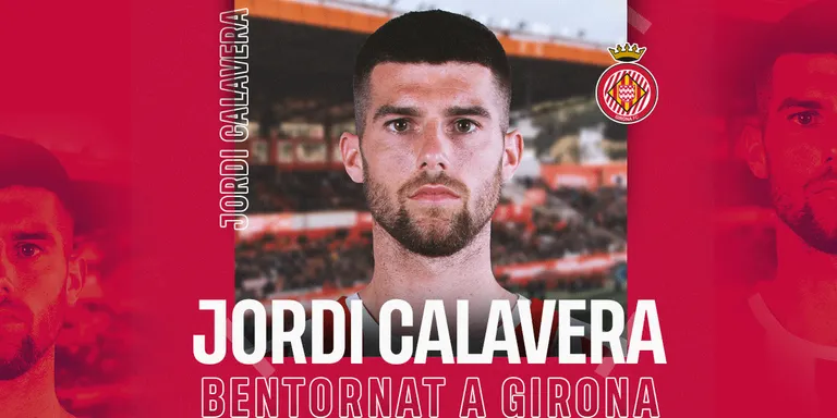 Jordi Calavera, feliç de tornar al Girona FC