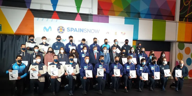 Jaume Pueyo, presentat com a membre de l'equip estatal d'esquí nòrdic 2021-2022