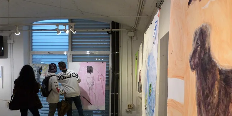 Carlos Martínez exposa a edRa obres pintades amb la tècnica Tremp