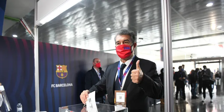 Joan Laporta, nou president del Barça