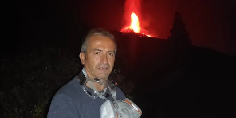 Ignasi Ruíz viatja al volcà de La Palma