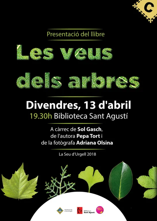 Presentació del llibre 'Les veus dels arbres', de Pepa Tort i Adriana Olsina