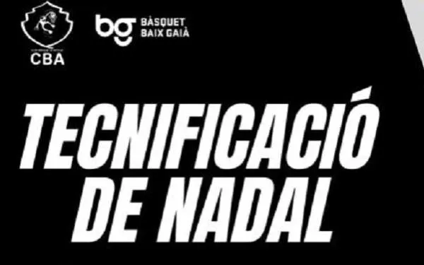 El CB Altafulla realitzarà una Tecnificació de Nadal el dimecres 27 de desembre durant el matí i la tarda