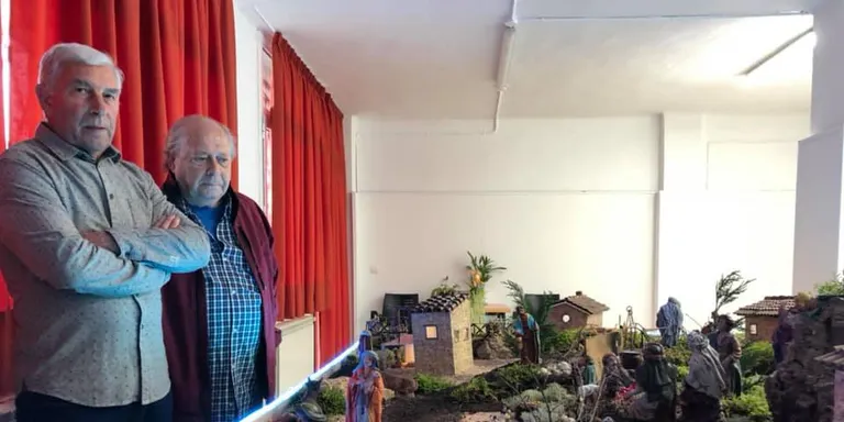 Inauguració del pessebre del Casal d'Avis de Poblenou