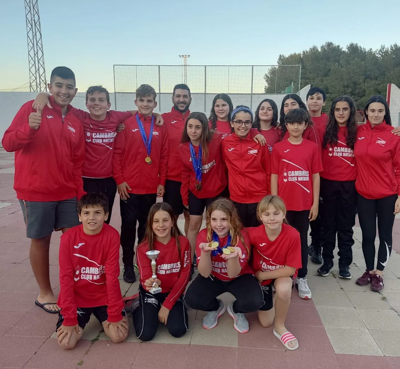 El Cambrils Club Natació aconsegueix la cinquena posició al Campionat Provincial del Vendrell