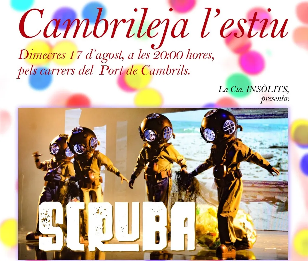La companyia Insòlits ofereix aquesta tarda l’espectacle “Struba” pels carrers del Port