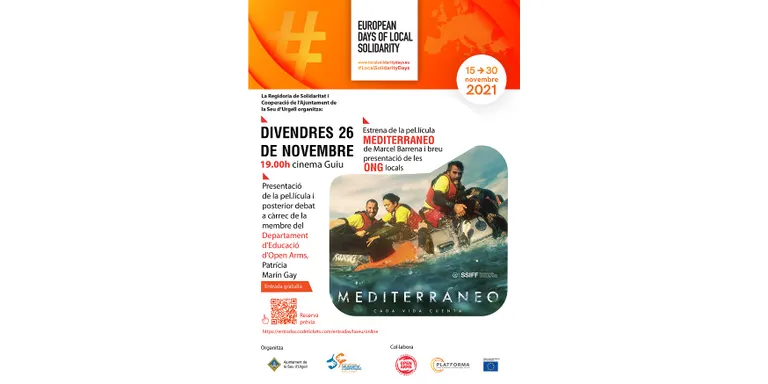 Projecció a la Seu d’Urgell del film 'Mediterráneo'