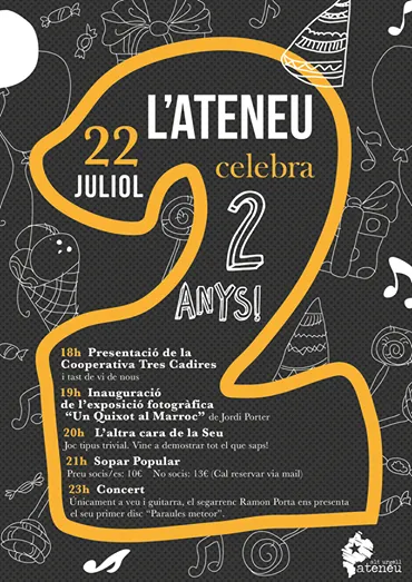 L'Ateneu Alt Urgell celebra el seu 2n aniversari