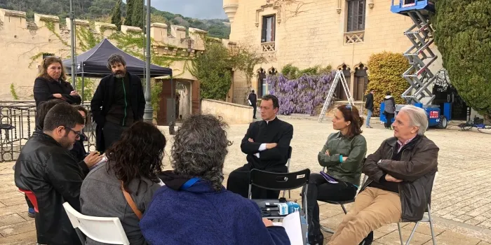 El Castell de Can Jalpí d’Arenys de Munt és un dels escenaris del rodatge de la tv movie ‘L’enigma Verdaguer’