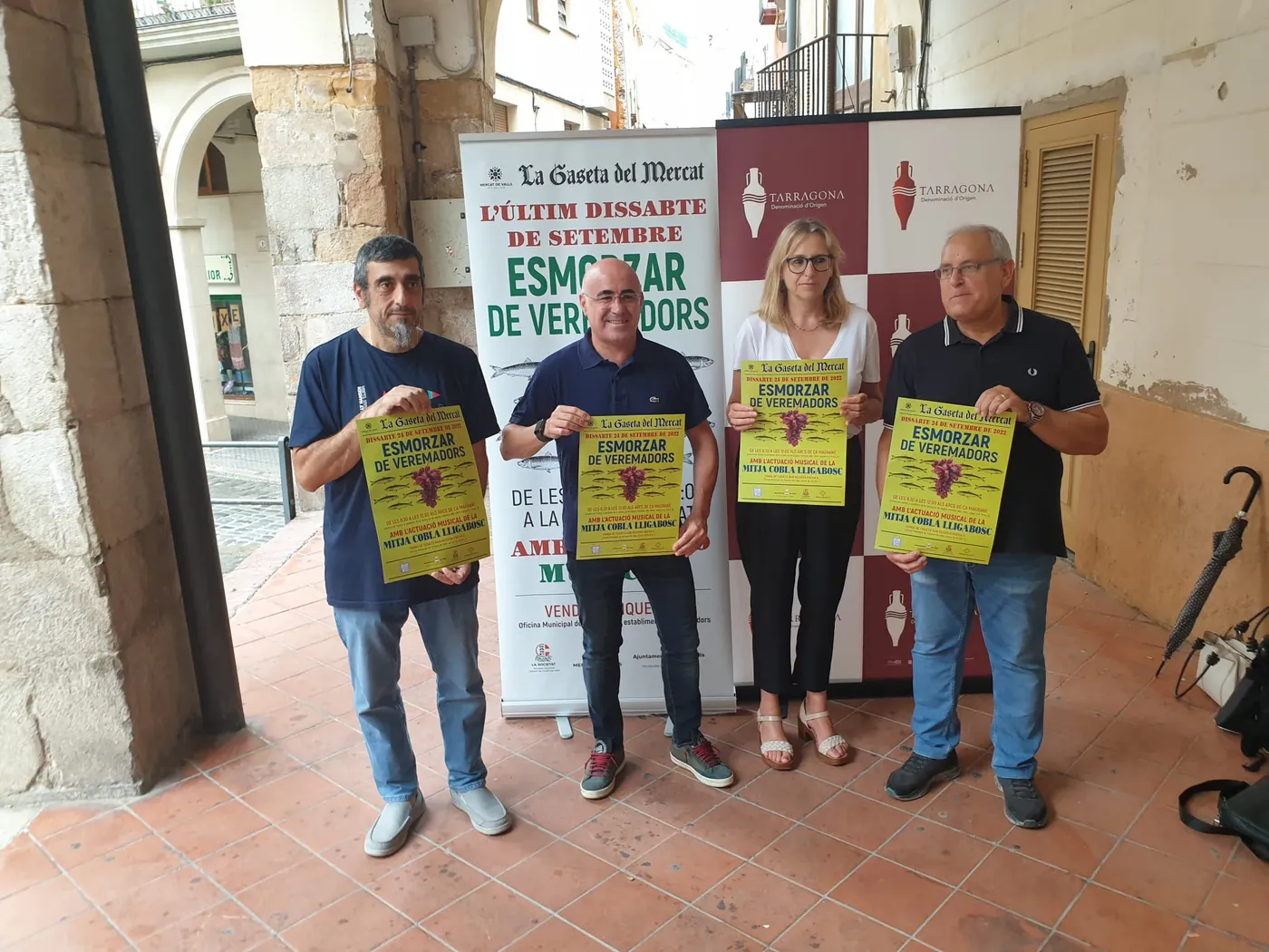 Torna el tradicional Esmorzar de veremadors a Valls el dissabte 24 de setembre