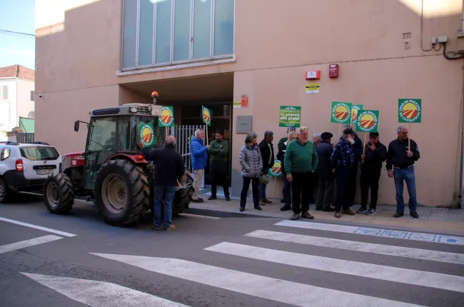 Unió de Pagesos dona suport a Francesc Xavier Saperas