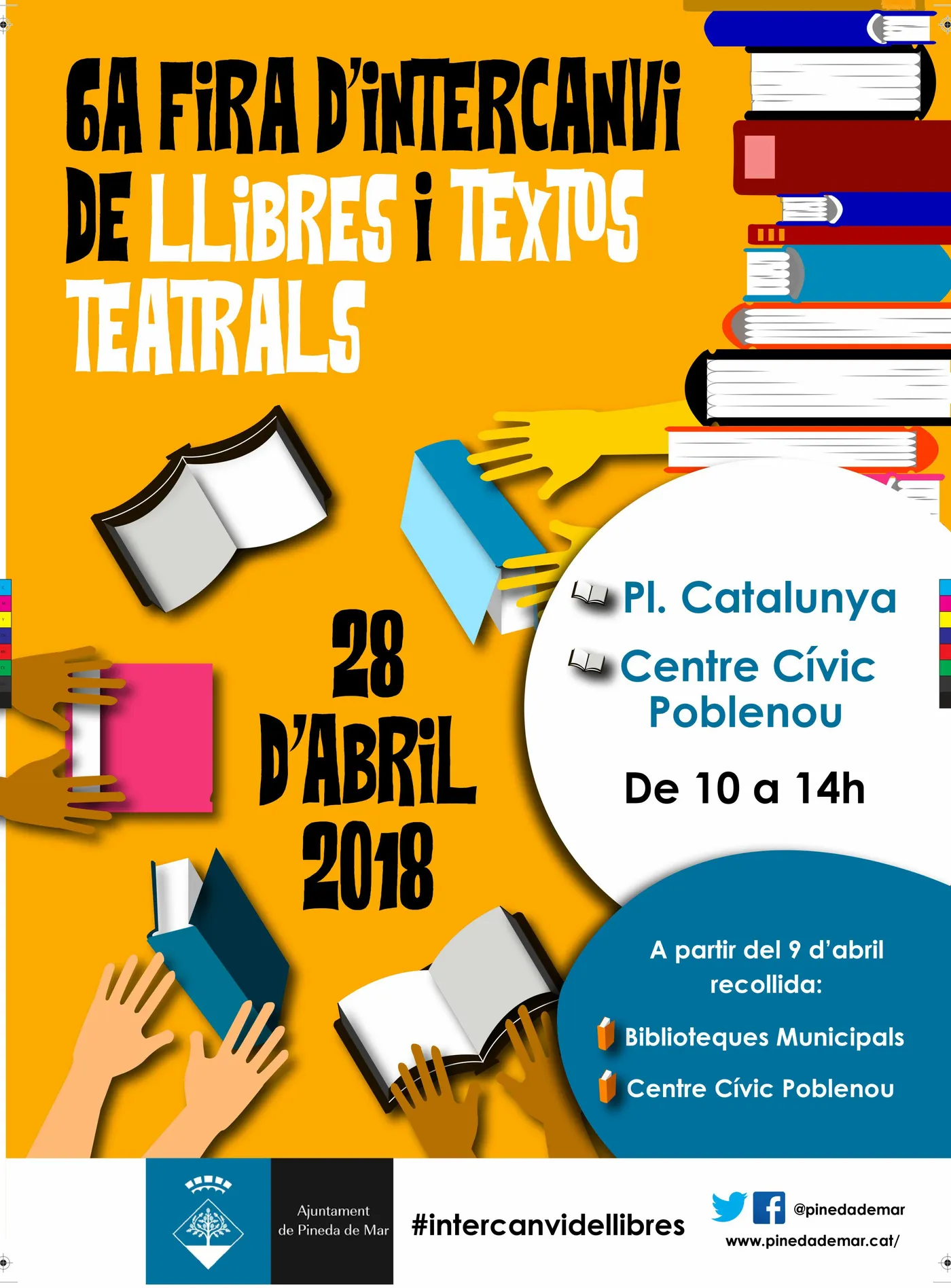 Arriba la 6ena Fira d'Intercanvi de llibres