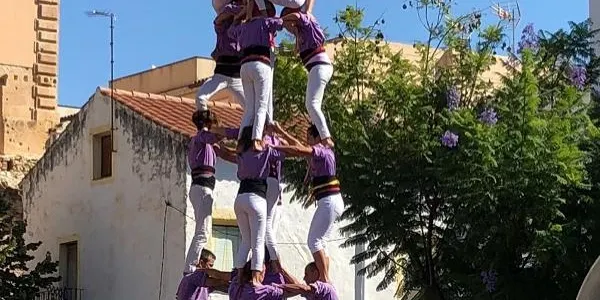 Els Castellers d’Altafulla, satisfets amb el primer 5d7 de la temporada que els dona el 7è lloc al Concurs de Castells