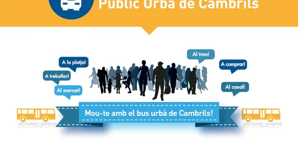 L’autobús urbà de Cambrils torna a l’horari d’hivern aquest dissabte 11 de setembre