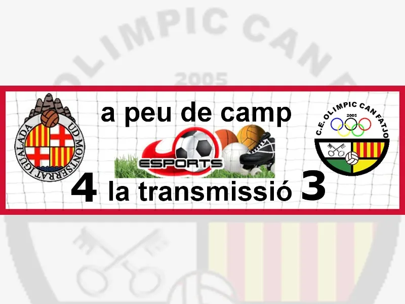 JORNADA 20: UD Montserrat Igualada - Olímpic de Can Fatjó