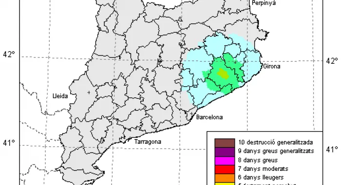 A les 13:04, els arenyencs hem pogut notar un petit terratrèmol