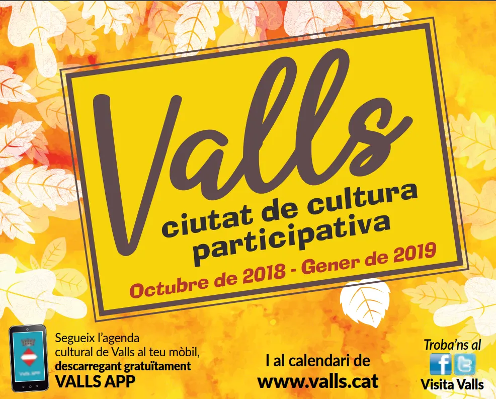 Una nova edició del programa «Valls, Ciutat de cultura participativa»