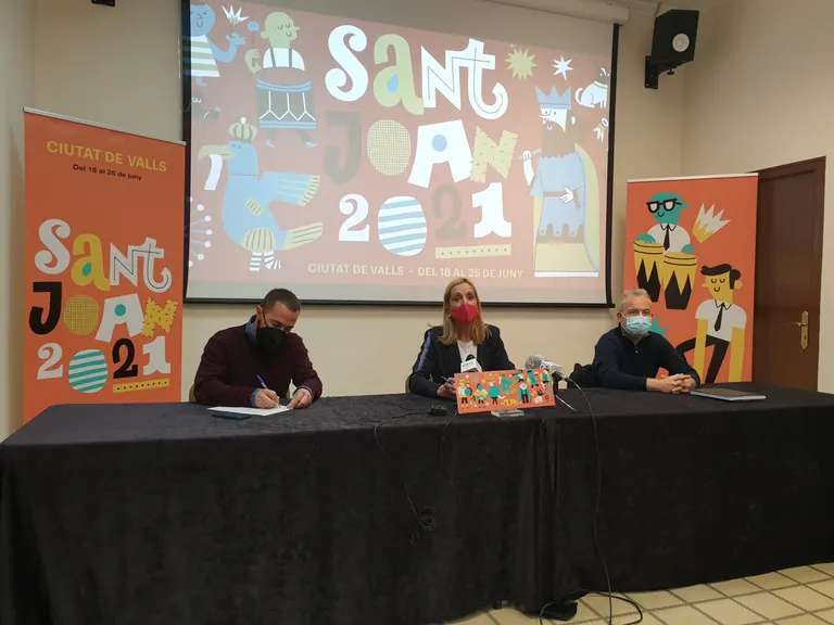 La música patrimonial protagonista de la imatge gràfica del Sant Joan 2021