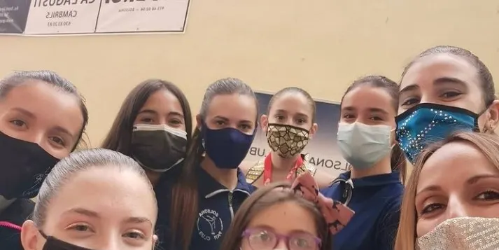 Núria i Ares Navarro, del Solsona Patí Club, es classifiquen pels campionats de Catalunya