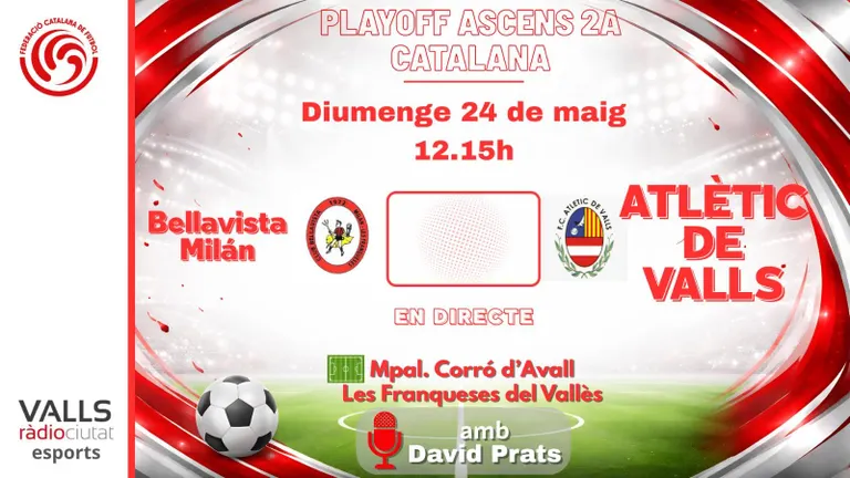 FINAL. Bellavista Milán 2 - Atlètic de Valls 2