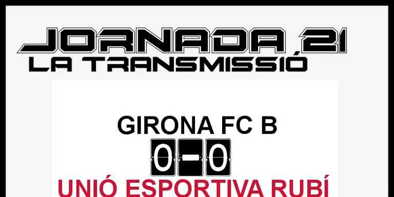 A PEU DE CAMP - JORNADA 21 - UE RUBÍ