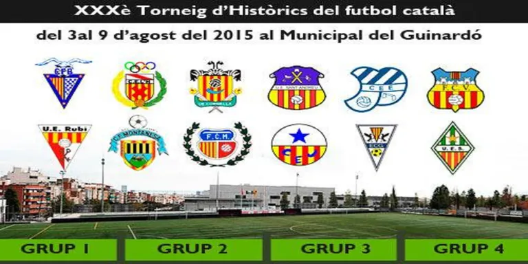 El Rubí participarà al 30è Torneig d’Històrics