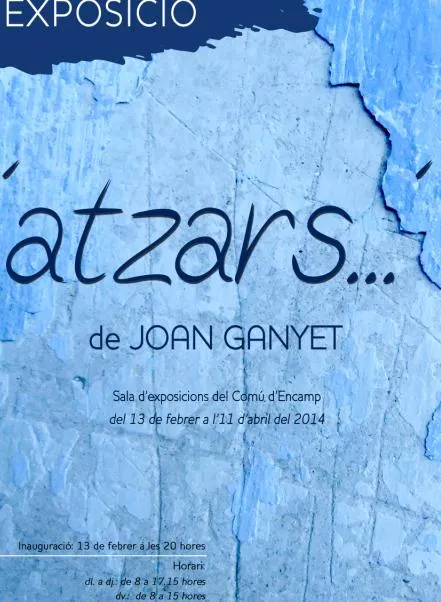 Joan Ganyet exposa a Encamp la mostra fotogràfica 'atzars...'