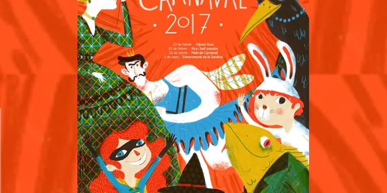 “Un Carnaval com cal” d’Anna Aparicio, imatge de la celebració de 2017