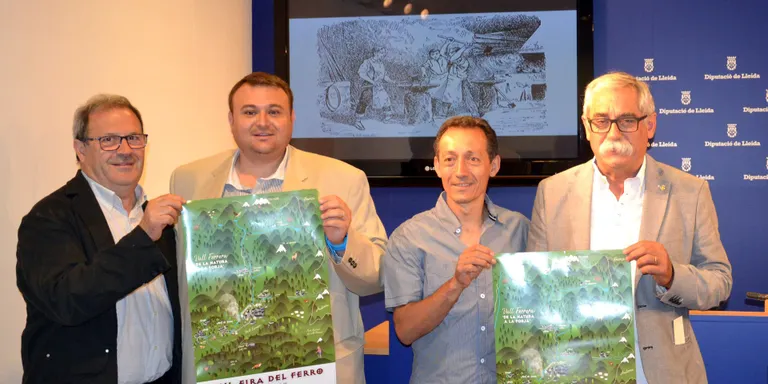 Alins i la Vall Ferrera presenten la 8a Fira del Ferro Pirinenc amb un centenar de forjadors
