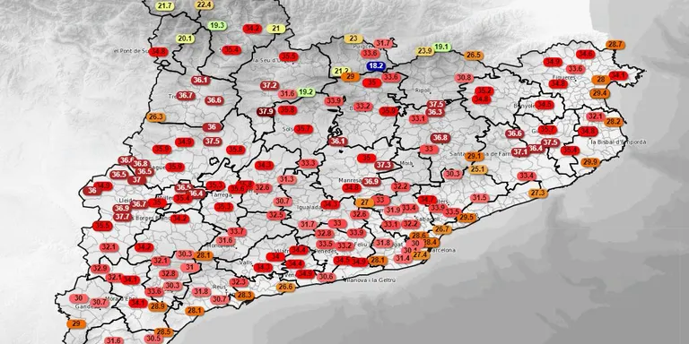 Crida a "la màxima prudència i la col·laboració ciutadana" davant l'onada de calor