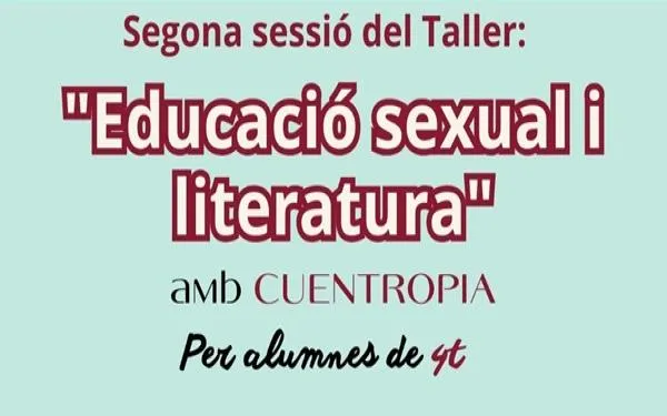 Últimes places per inscriure's en el taller familiar 'Educació sexual i literatura' per a alumnes de 4t, aquest dijous a la Biblioteca d'Altafulla