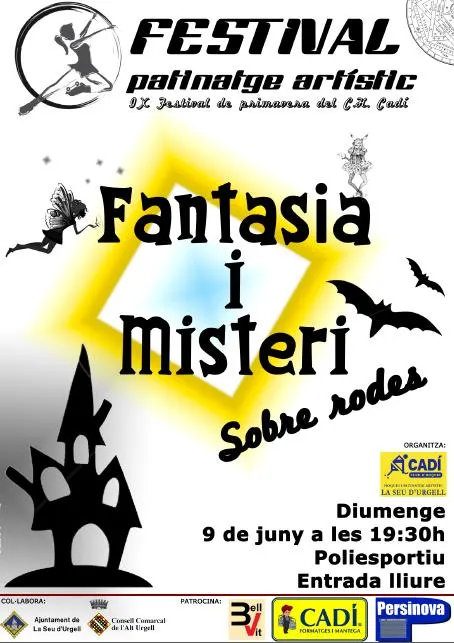 El Festival de Patinatge Artístic del CH Cadí arriba a la novena edició