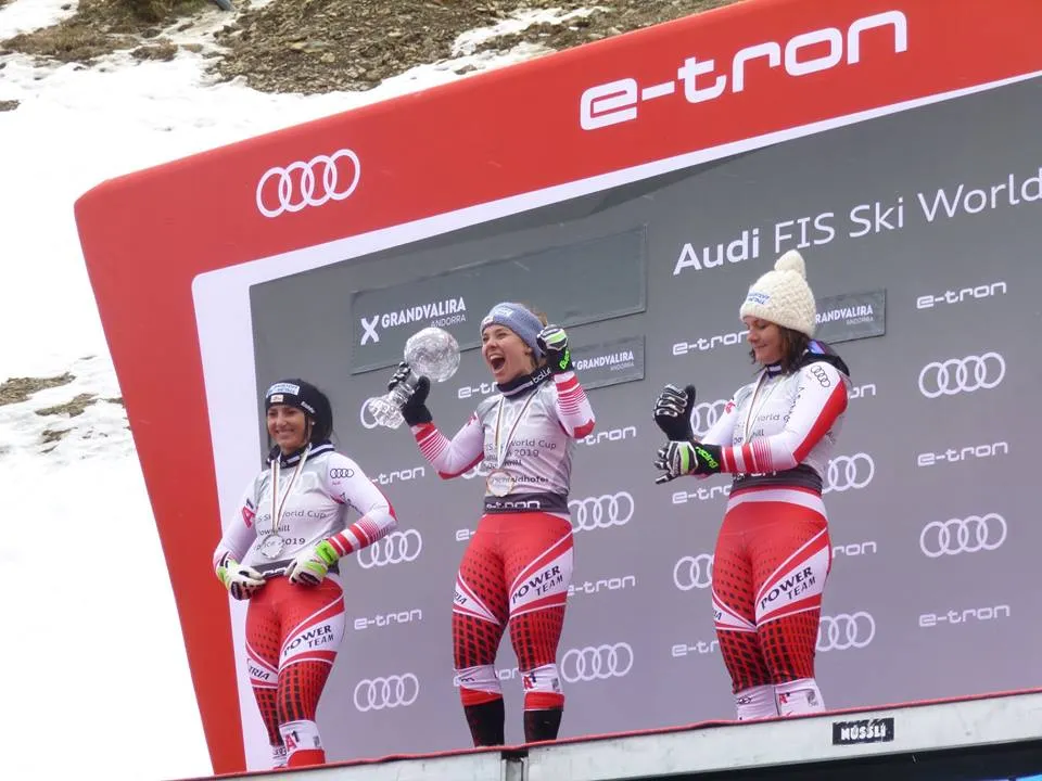 Nicole Schmidhofer, campiona de la Copa del Món FIS de descens (Foto: Ignasi Cervera)