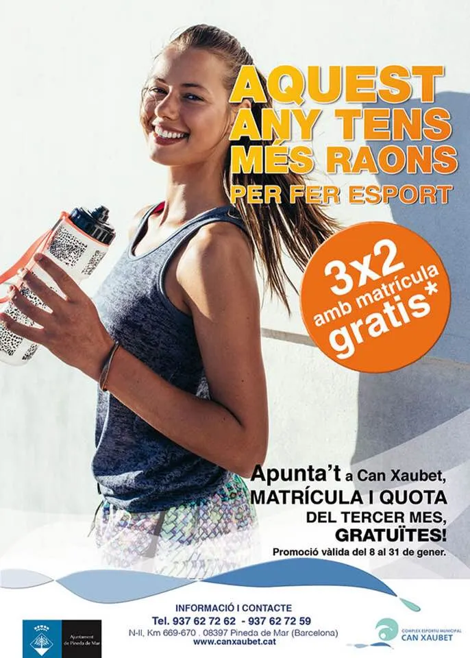 Can Xaubet enceta una campanya per començar a fer esport aquest 2018