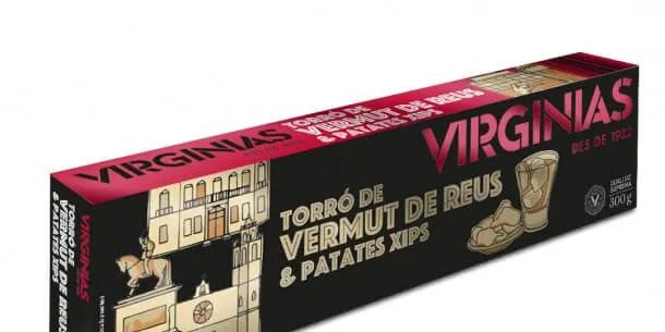 Virginias presenta el seu nou Torró de Vermut de Reus amb Patates Xips