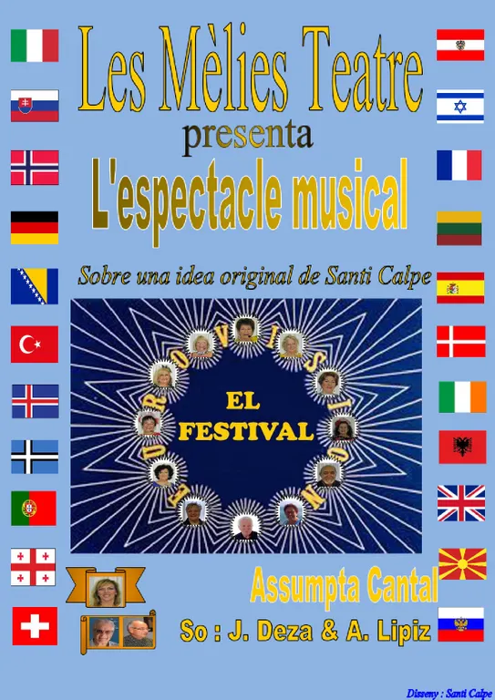 Les Mèlies Teatre estrena el musical «Eurovisió»