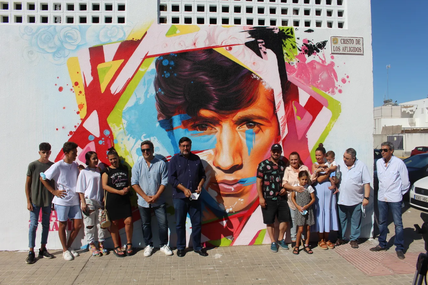 Los secretos de la creación del grafiti de Bambino, en COPE Utrera (98.1 FM)