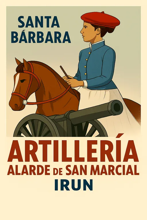 SANTA BÁRBARA EN JOSTALLU, LA ARTILLERÍA DE IRUN