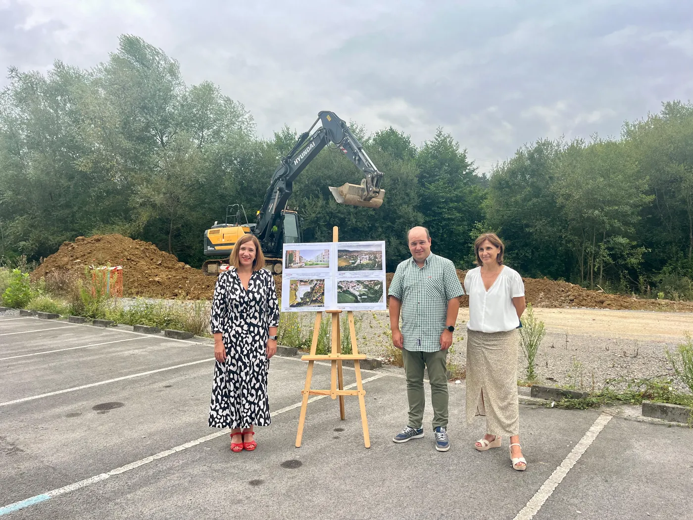 IRUN COMIENZA LAS OBRAS DEL VIAL DE ACCESO A LA NUEVA RESIDENCIA DE ARBES