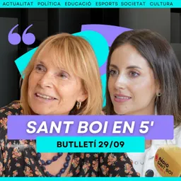 Les pluges torrencials, el clam per l’habitatge i la polèmica per la zona blava | Sant Boi en 5 minuts (29/09/2026) - episode art