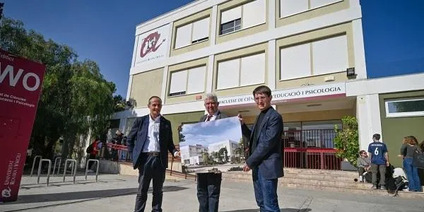 La URV invertirà 7,2 MEUR en la reforma de l’edifici de la Facultat de Ciències de l’Educació i Psicologia a Tarragona