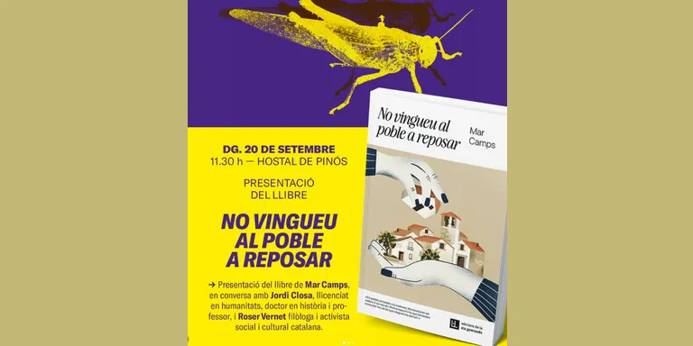 L’Actua de l’Arada presenta un llibre sobre la vida als pobles a l’Hostal de Pinós
